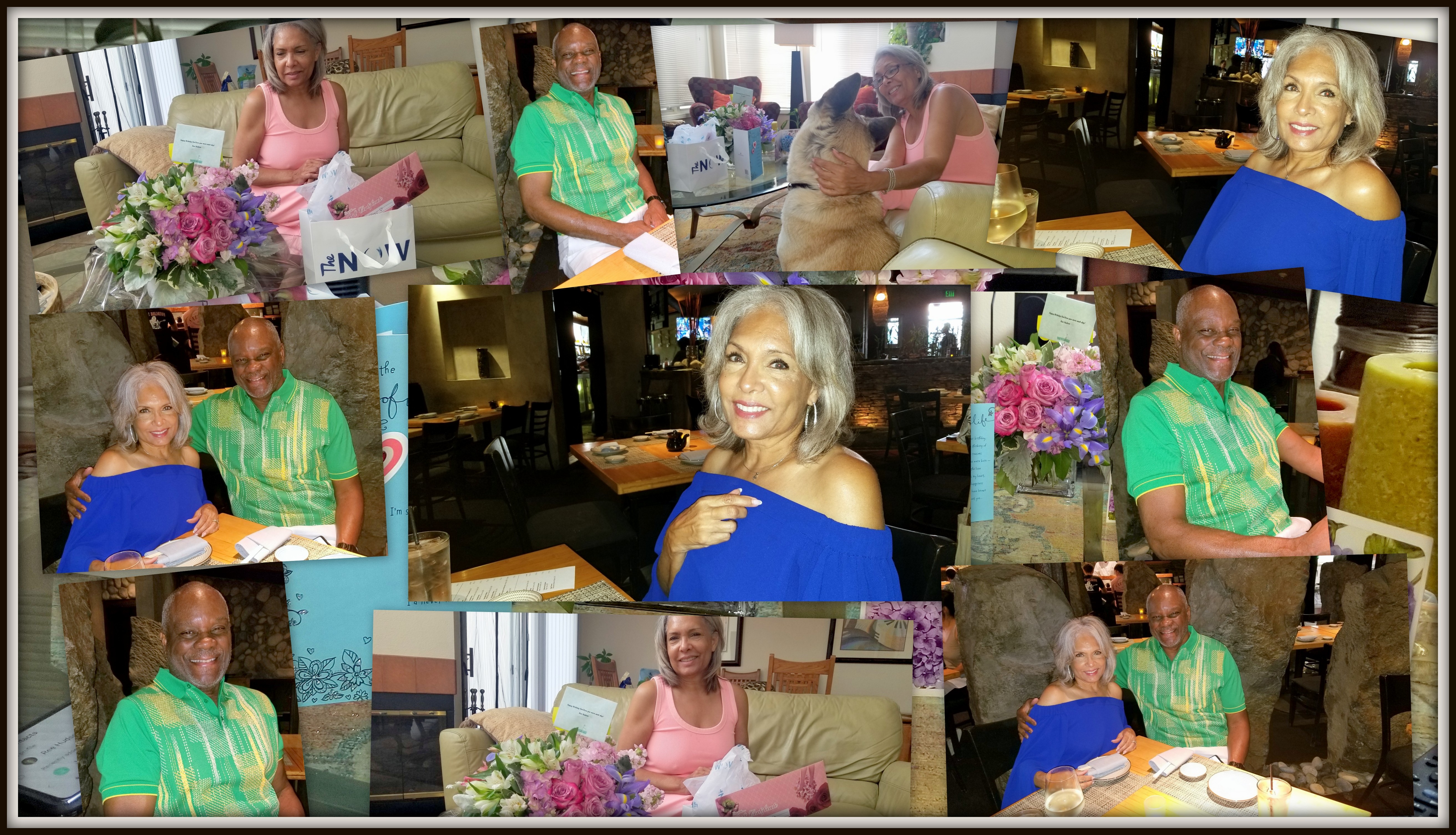 Montage of photos from the year's highlights